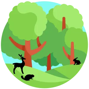 logo of Bos dat van zichzelf is